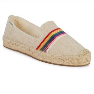 Soludos Pride Canvas Esapdrille Flat Slip on